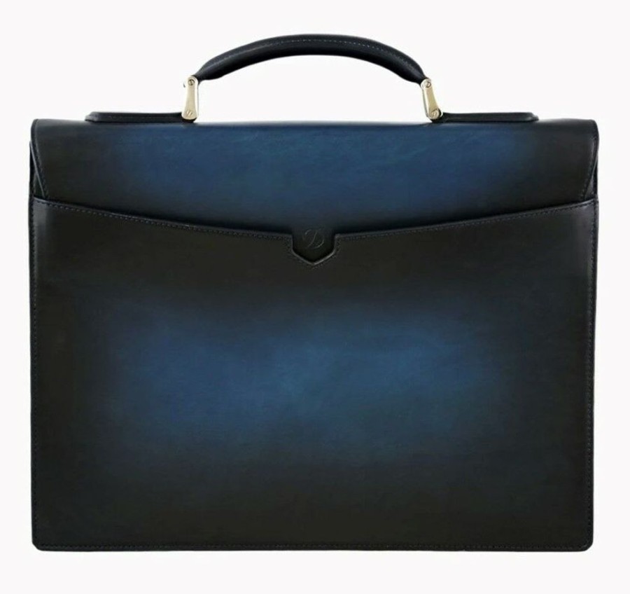 Homme s.t. dupont Porte-Documents | Serviette Atelier E Bleu