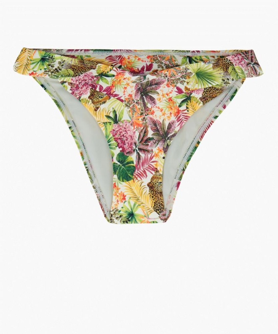 Femme aubade Maillots De Bain | Culotte De Maillot De Bain Mini-Coeur Exotic Fever Multicolore