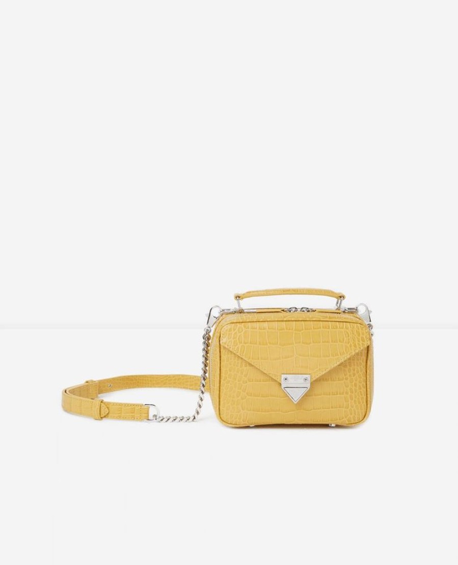 Femme the kooples Sacs | Sac Barbara Small Croco Leather