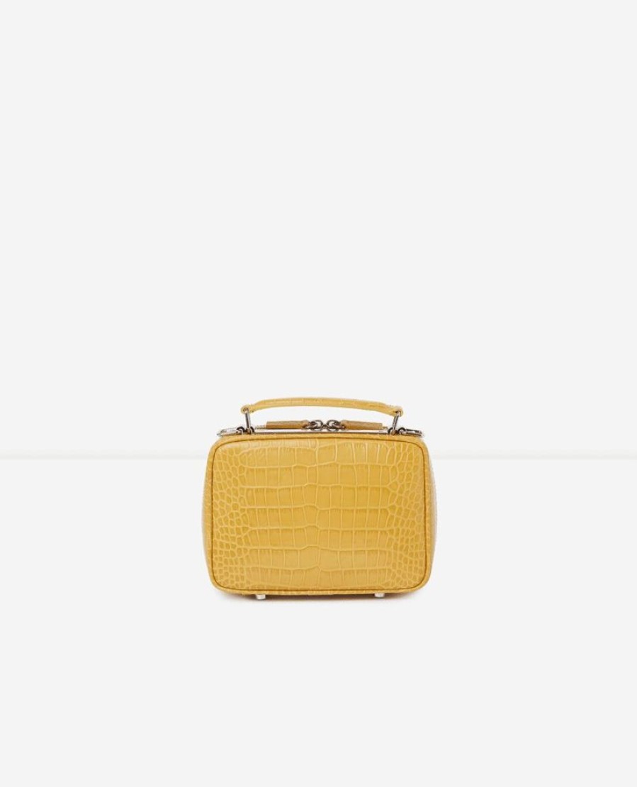 Femme the kooples Sacs | Sac Barbara Small Croco Leather