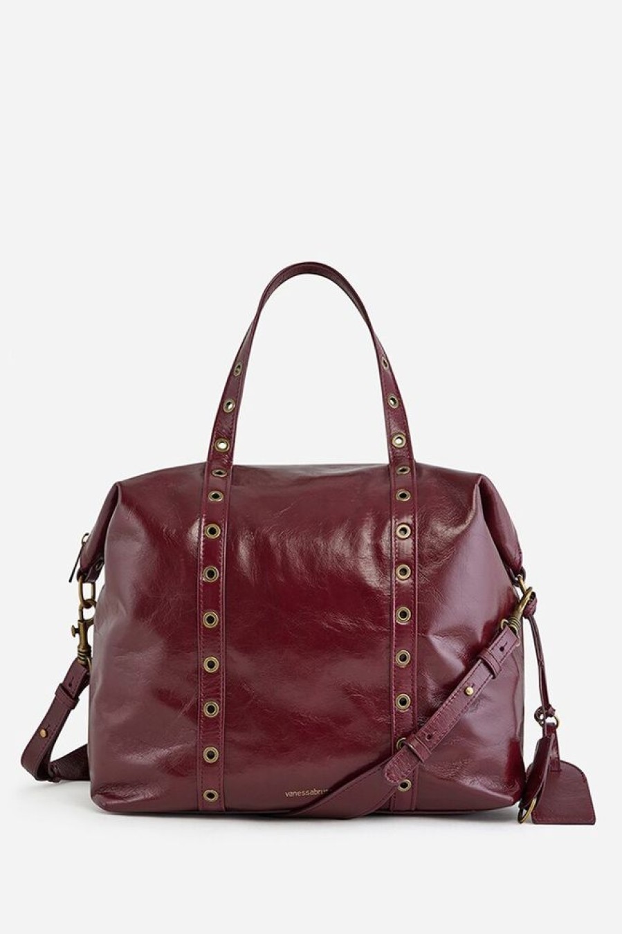 Femme vanessa bruno Sacs | Grand Sac Zippy Bordeaux