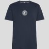 Homme karl lagerfeld Vetements | Athleisure Small Logo Tshirt Bleu