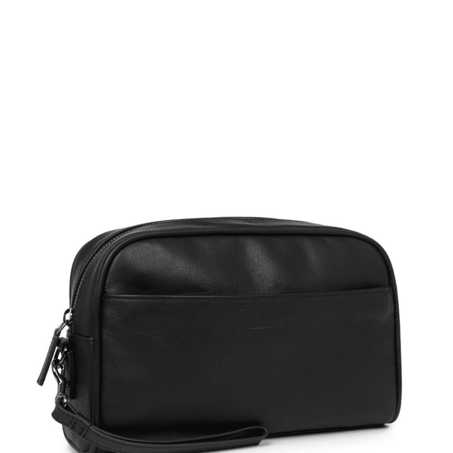 Homme lancaster Pochettes | Sac Reporter Zippee Atlas Noir