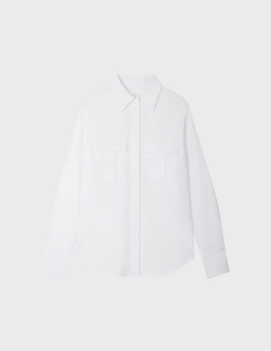 Femme figaret Chemises & Blouses | Chemise Carlista He Blanc