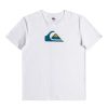 Homme quiksilver Vetements | Eqyzt06534-Wbb0 - Comp Logo Ss Blanc