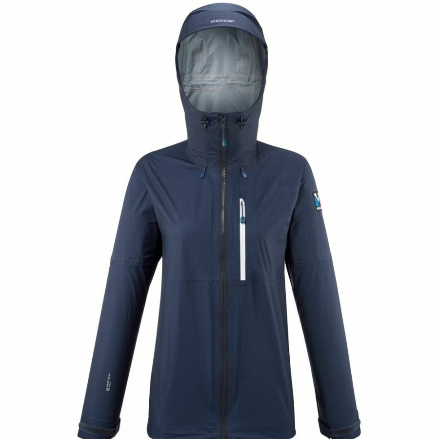 Femme millet Vetements | Veste De Protection Tri Sky 3L Jk W Bleu