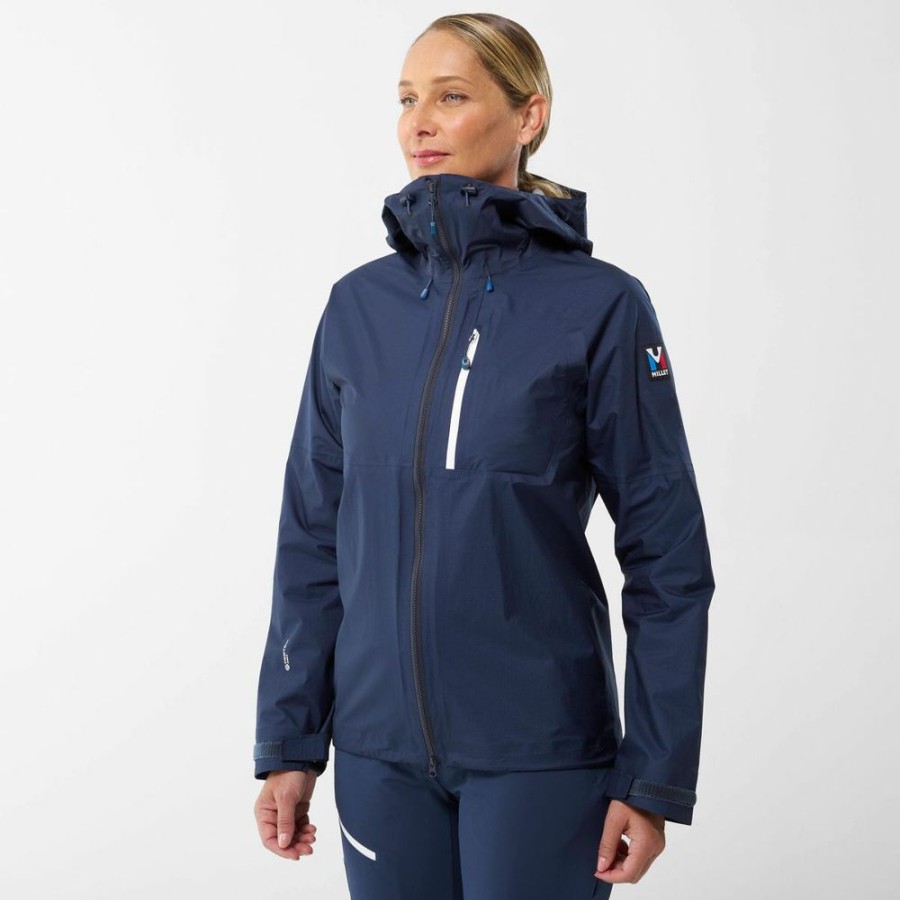 Femme millet Vetements | Veste De Protection Tri Sky 3L Jk W Bleu