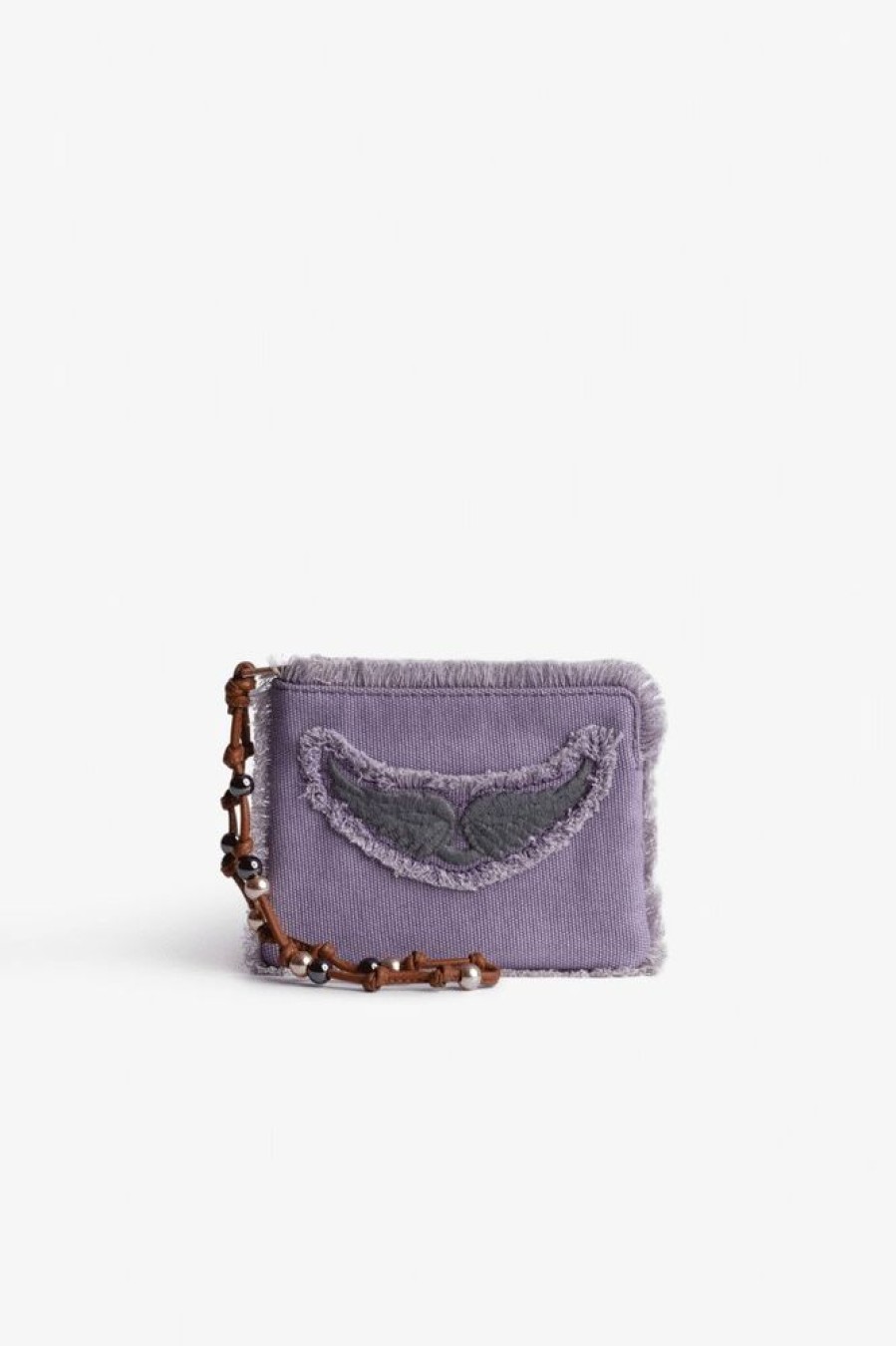 Femme zadig&voltaire Porte Carte | Pochette Mini Uma Violet