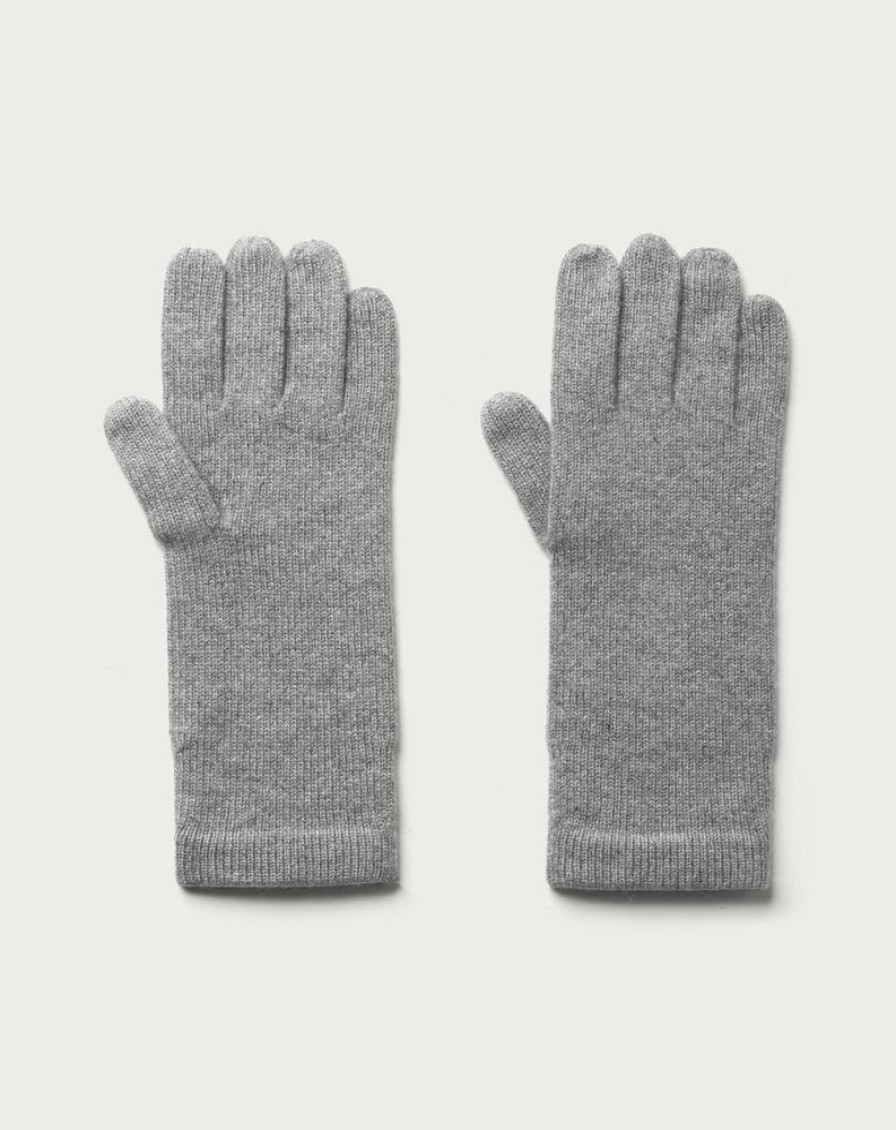 Femme eric bompard Gants | Gants Homme - Accessoires - Flanelle Gris