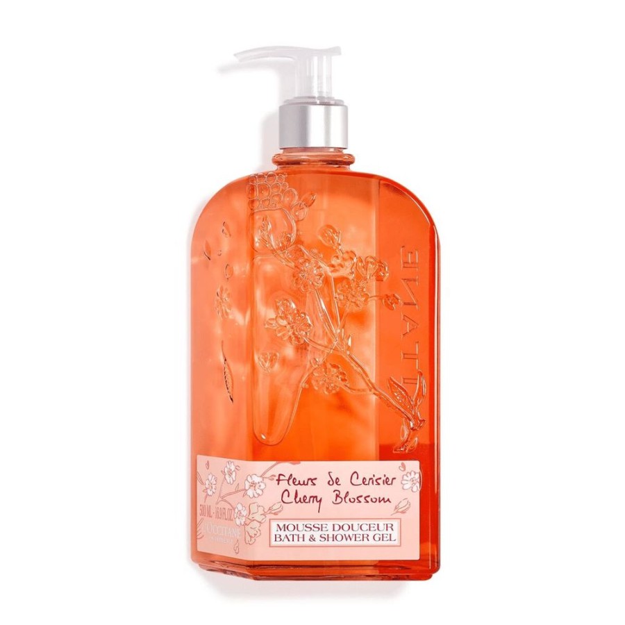 Femme l'occitane en provence | Mousse Douceur Gel Douche Fleur De Cerisier