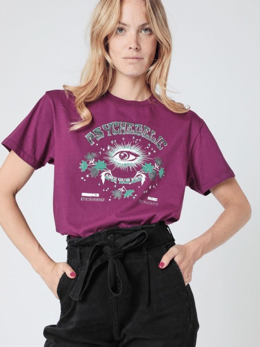 Femme berenice T-Shirts | T-Shirt Mc Print Psychodelic