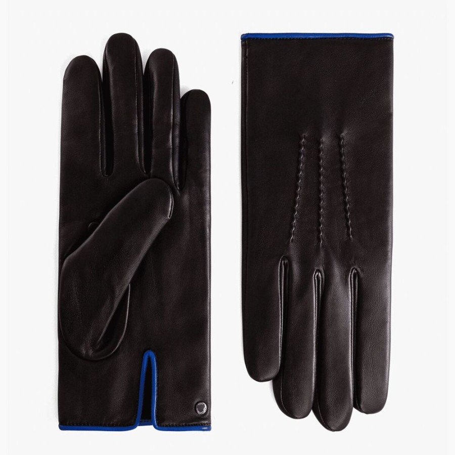 Homme le tanneur Petite Maroquinerie | Gants Homme En Cuir D'Agneau Multicolore