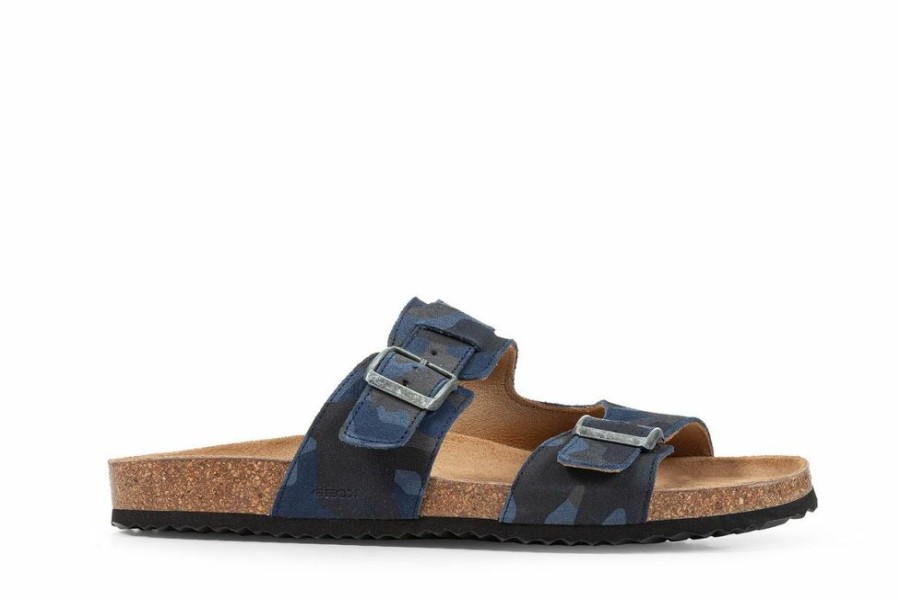 Homme geox Sandales | U Sandal Ghita Bleu