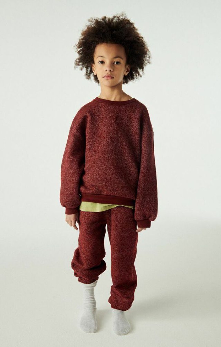 Enfant american vintage Pantalons | Jogging Enfant Ikatown Rouge