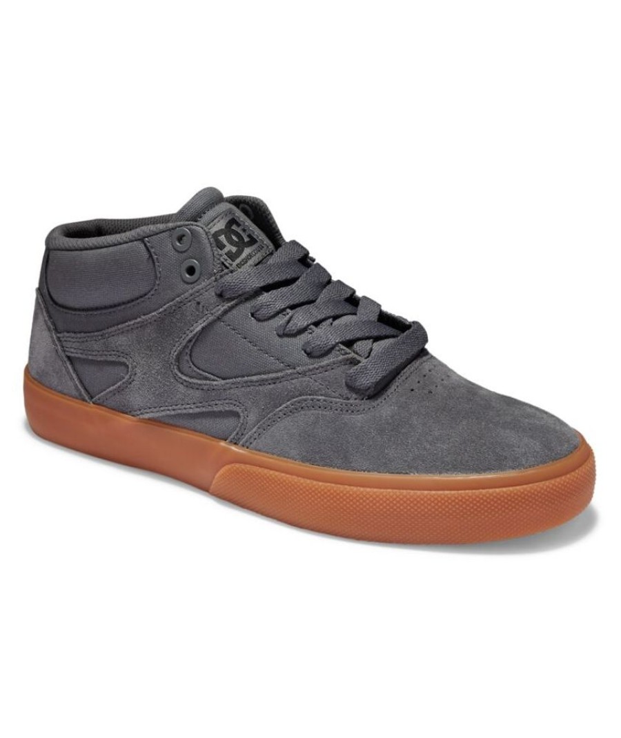 Homme dc shoes Baskets | Adys300622-2Gg - Kalis Vulc Mid Gris