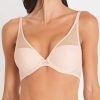 Femme aubade Soutien-Gorges | Soutien-Gorge Triangle Plunge Nudessence Rose