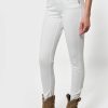 Femme kaporal Pantalons | Jean Slim 7/8 Femme Blanc