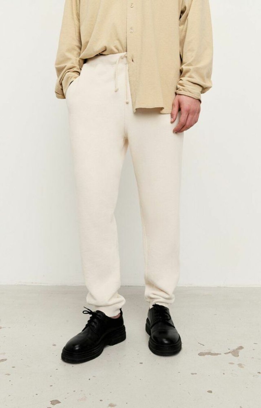 Homme american vintage Pantalons | Jogging Homme Zutabay Beige