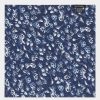 Femme galeries lafayette Pochettes | Pochette Fleurs Coton Bleu