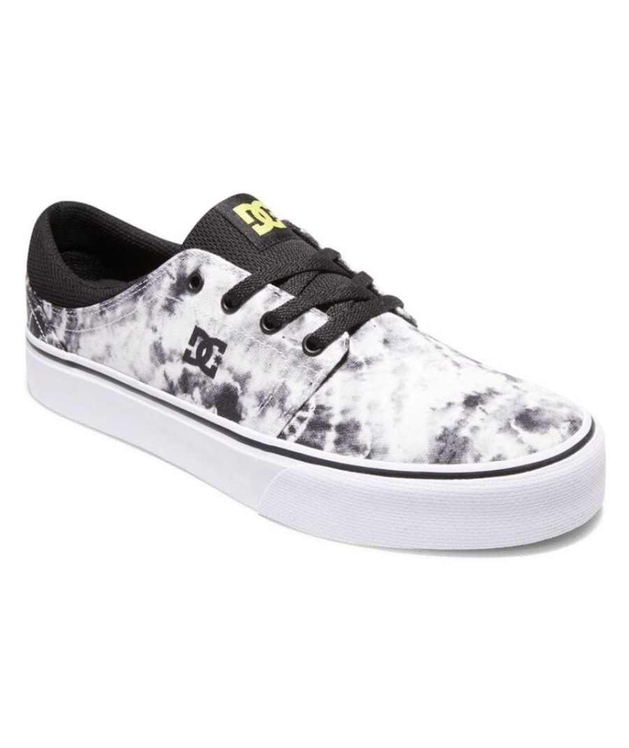 Homme dc shoes Baskets | Adys300654-Kmi - Trase Tx Se Blanc