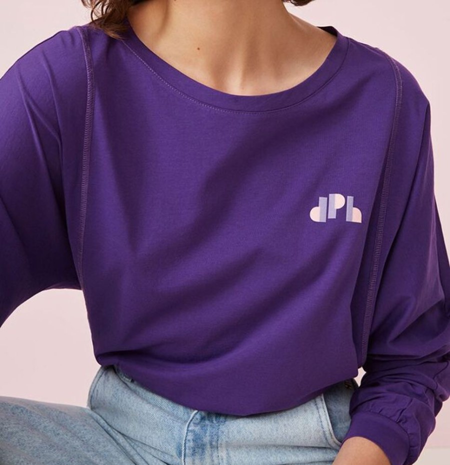 Femme des petits hauts T-Shirts | Tee-Shirt Frizon Violet