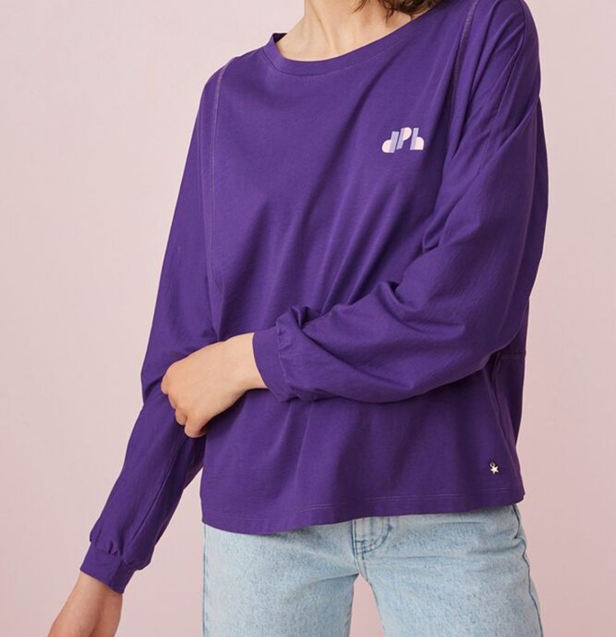 Femme des petits hauts T-Shirts | Tee-Shirt Frizon Violet