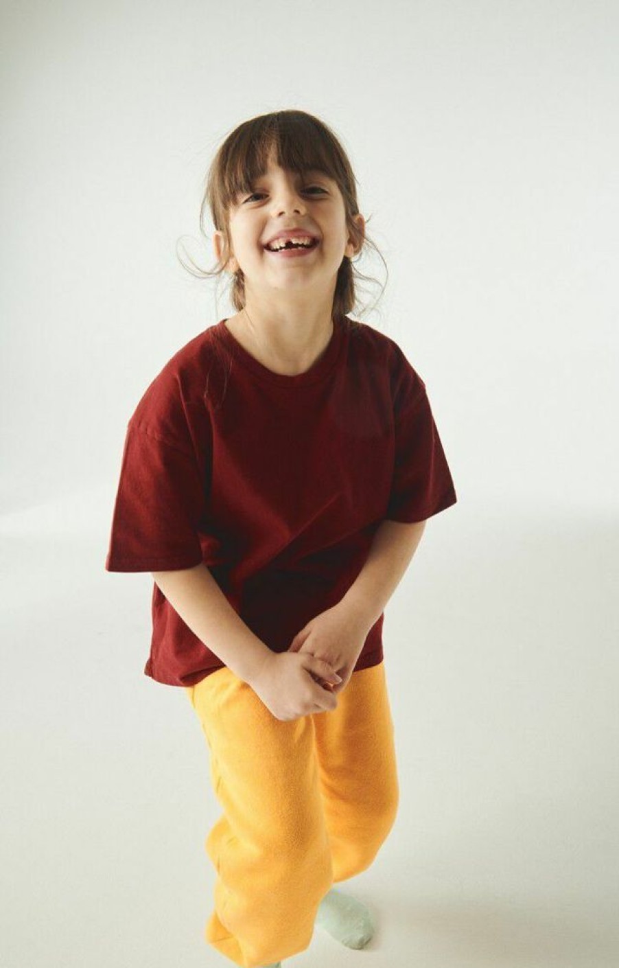 Enfant american vintage Tops & T-Shirts | T-Shirt Enfant Fizvalley Rouge