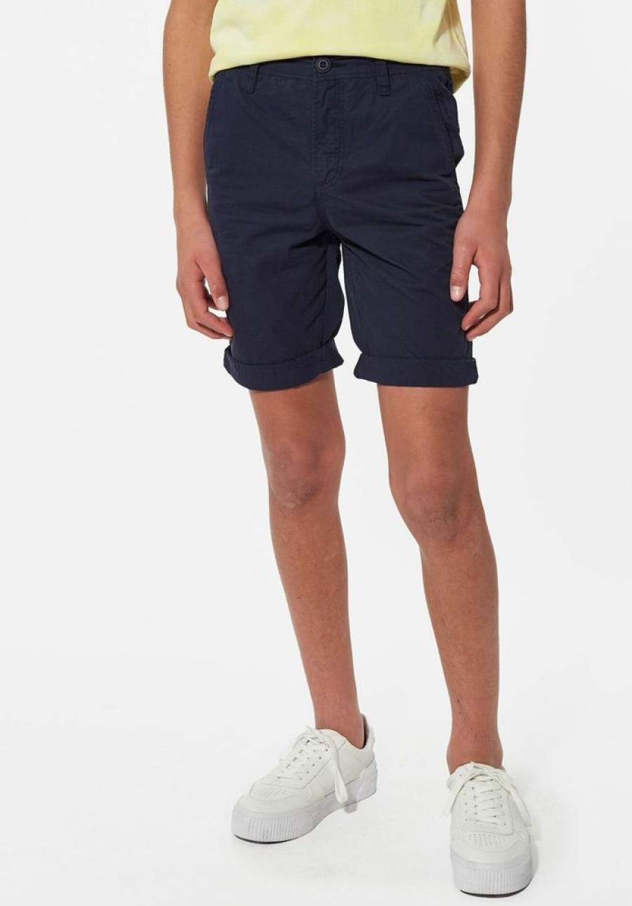 Enfant kaporal Pantalons & Shorts | Short Garcon En 100% Coton Bleu