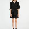 Femme claudie pierlot Robes & Jupes | Robe Courte Evasee Noir