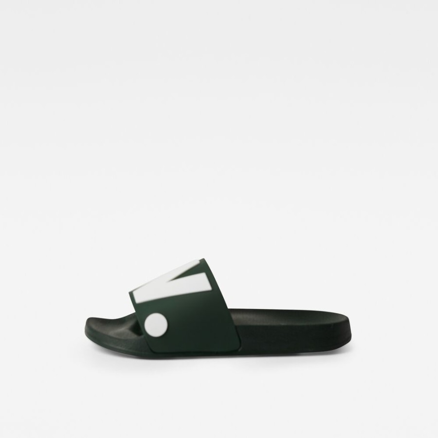 Femme g-star Sandales & Mules | Claquettes Cart Iv Basic Noir