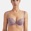 Femme aubade Soutien-Gorges | Soutien-Gorge Push-Up Coque Danse Des Sens Rose