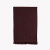 Femme eric bompard Echarpes & Foulards | Echarpe Voile De Cachemire Strass 150 Cm X 50 Cm - Accessoires - Azuki Bordeaux