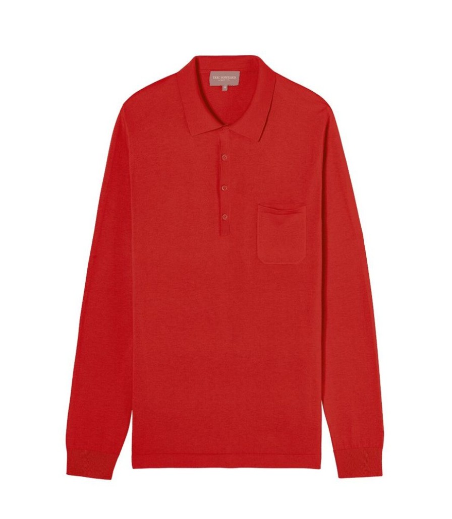 Homme eric bompard T-Shirts | Polo - Homme - Rubis Rouge