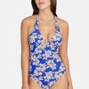 Femme aubade Maillots De Bain | Maillot De Bain Une Piece Parfums D'Ete Bleu