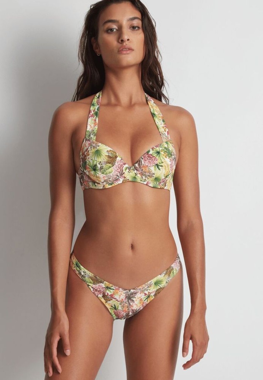 Femme aubade Maillots De Bain | Haut De Maillot De Bain Push-Up Exotic Fever Multicolore