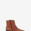 Femme kaporal Bottines & Boots | Bottines En Cuir Femme Beige