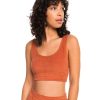 Femme roxy T-Shirts | Erjkt03933-Cns0 - Threes Company Cami Orange