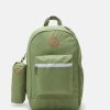 Homme converse Sacs A Dos | Backpack Pencil Case Alligator Friend Vert