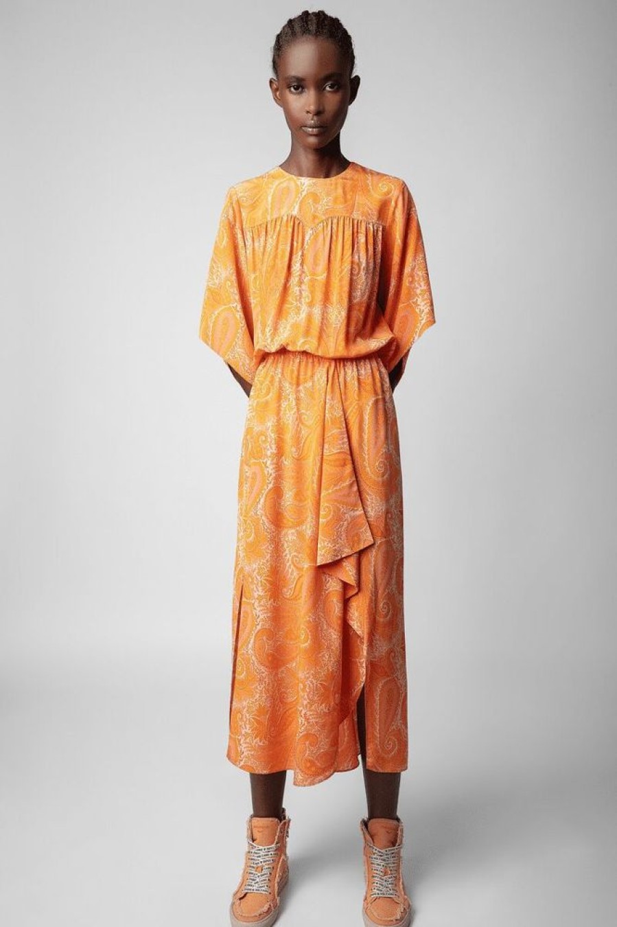 Femme zadig&voltaire Robes & Jupes | Robe Rusty Orange