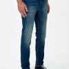 Homme kaporal Pantalons | Jean Slim Homme Bleu