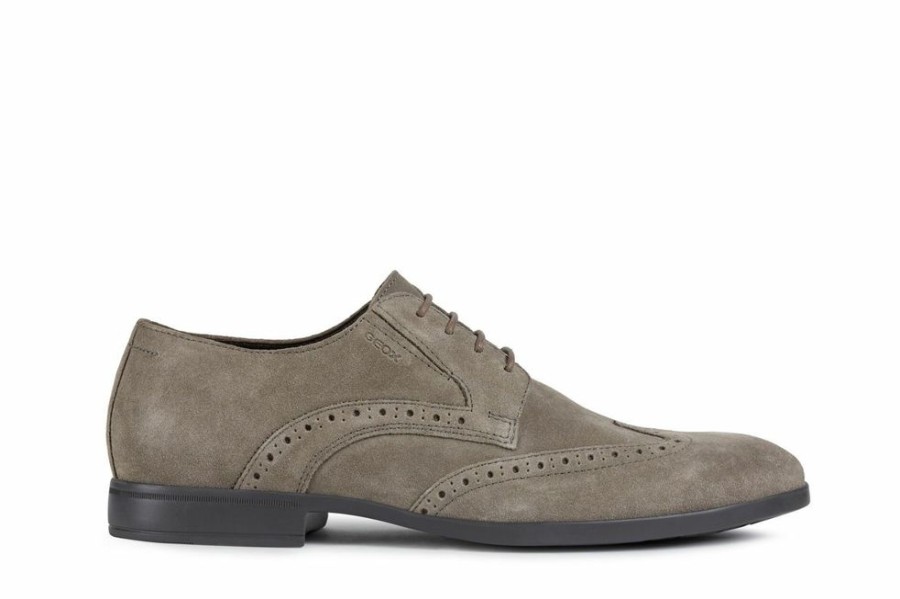 Homme geox Chaussures De Ville | U Domenico Gris