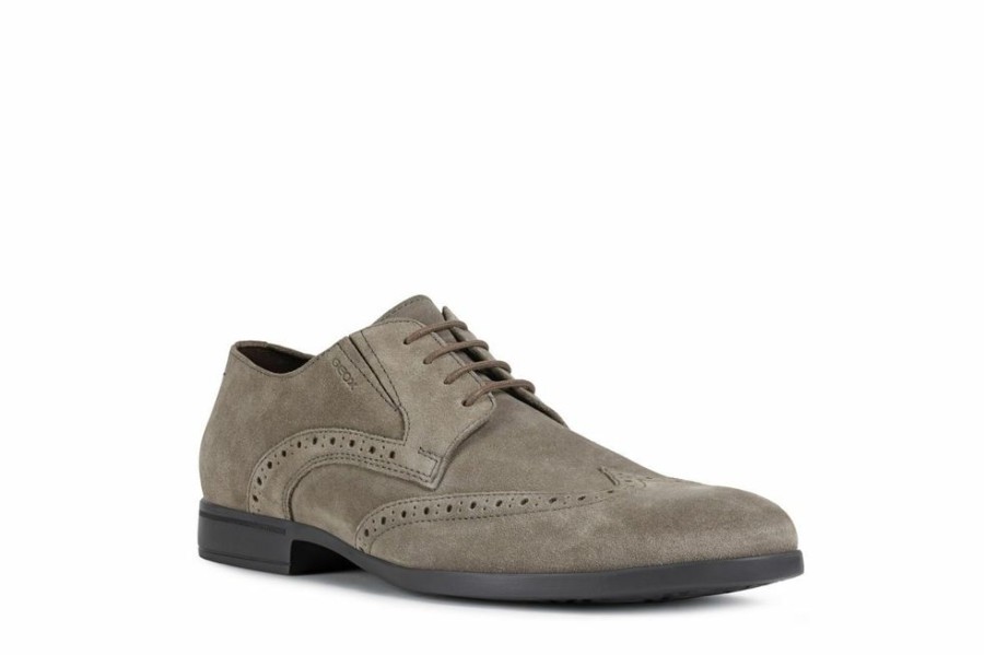 Homme geox Chaussures De Ville | U Domenico Gris