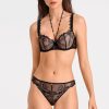 Femme aubade Soutien-Gorges | Soutien-Gorge Corbeille Amour Precieux Noir