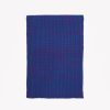 Femme eric bompard Echarpes & Foulards | Echarpe Mouline Tricolore 170 Cm X 30 Cm - Accessoires - Mouline Cobalt Bleu