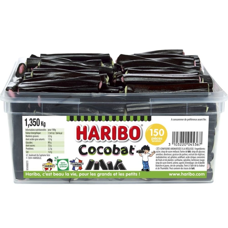 Epicerie haribo | Cocobat 150 Bonbons