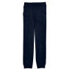 Femme eric bompard Pantalons | Pantalon Carotte Casual - Femme - Marine Bleu