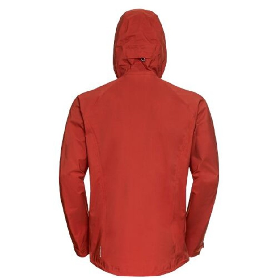 Homme odlo Vetements | Veste Impermeable Aegis Pour Homme Rouge