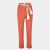 Femme galeries lafayette Pantalons | Pantalon Chino Lupin Et Ceinture - Garance Paris Marron