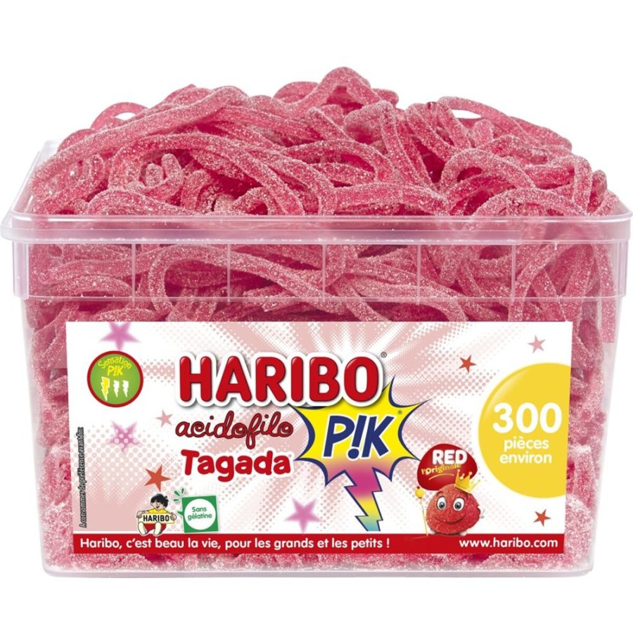 Epicerie haribo | Acidofilo Gout Tagada Pik 300 Bonbons