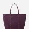 Femme vanessa bruno Sacs | Cabas L En Nubuck Violet